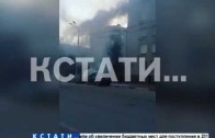Машину нового главы Сормовского района сожгли прямо у здания администрации