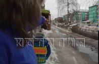 Дзержинск попал под ледовый обстрел — третья жертва падающих сосулек в городе