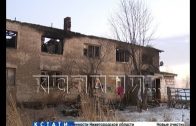 Многоквартирный дом в Борском районе был подожжен, возможно, чтобы скрыть убийство