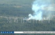 Пожары на юге Нижегородской области остановлены