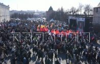 В Нижнем Новгороде сегодня прошёл митинг в честь воссоединения Крыма с Россией