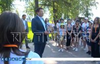 Губернатор Нижегородской области сегодня стал экскурсоводом для школьников из Донбасса