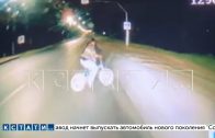 Туристический автобус сбил на дороге девочку на велосипеде