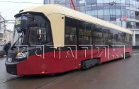 Новые трамваи «Минин» вышли на городское кольцо