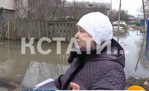 Грунтовые и канализационные воды затопили микрорайон Сортировочный