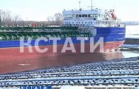 Танкер-самоход спущен на воду в Нижнем Новгороде