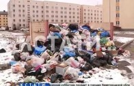 Военный городок Мулино утопает в мусоре