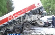Авария в Заволжье — водитель «лады» вывел свой автомобиль на встречную полосу