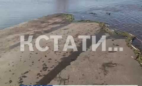 На работу на резиновой лодке — 11 мостов затоплены в Нижегородской области