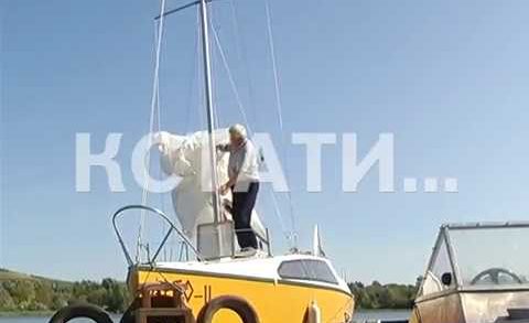 77-летний пенсионер в одиночку построил яхту и отправился в плавание