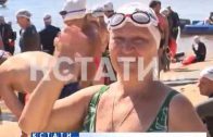 Крупнейший в России массовой заплыв прошел на Волге