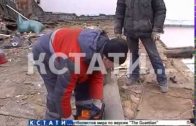 Результат встречи главы города с горожанами — начался ремонт ветхого дома на улице Ильинской