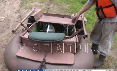 Автомобиль-амфибию для поездок на рыбалку построил пенсионер в Кстовском районе