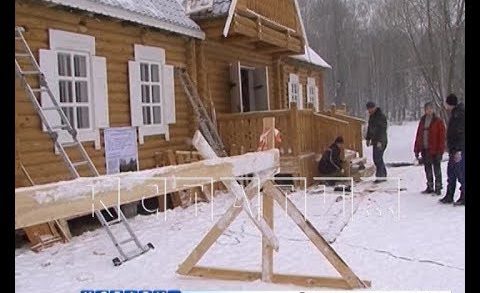 Дом Деда Мороза превратился в домик для моржей