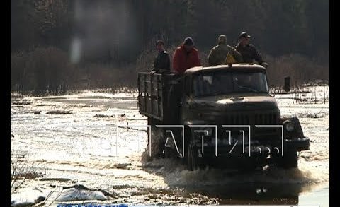 Паводок на Ветлуге отрезал поселок имени Михеева