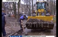 Весеннюю уборку города начали нижегородские коммунальщики