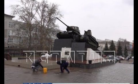 Нижний Новгород начали готовить к празднованию Дня Победы