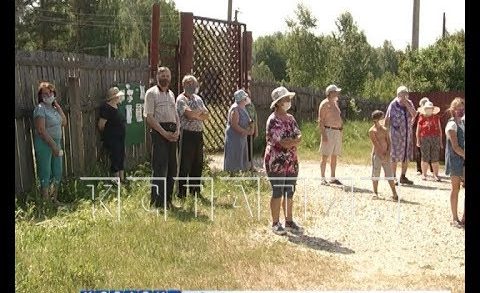 Электрический скандал в одном из садовых товариществ Володарского района