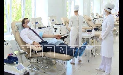 Губернатор Нижегородской области стал донором крови