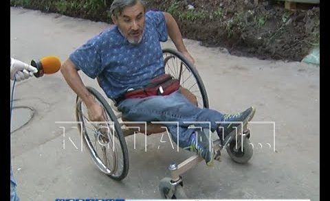 Инвалид разработал коляску, позволившую ему путешествовать по стране без чьей-либо помощи