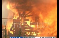 Сильный пожар в селе Теряево уничтожил жилой дом