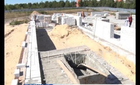 «Капсула времени» была заложена сегодня на месте строительства новой школы в Дзержинске