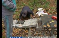 Массовый погром на нижегородском кладбище — разрушены десятки могил