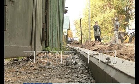 Чудеса благоустройства при ремонте пешеходных дорожек в Семенове
