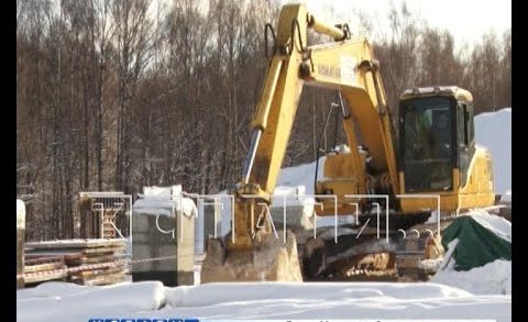 Новые очистные сооружения строят в Вачском районе
