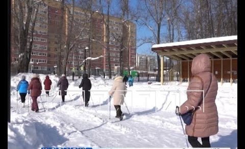 Пенсионеры осваивают благоустроенный парк Станкозавода