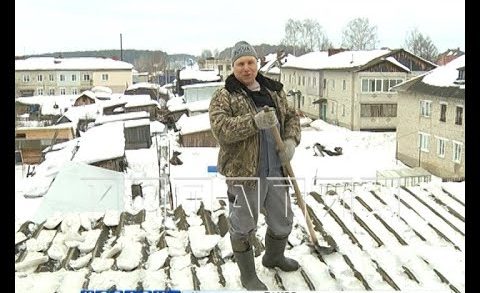 Последний удар — из-за нечищеного снега обрушилась крыша многоквартирного дома в Урене