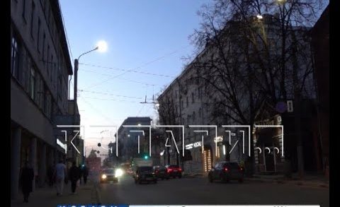 Новые светодиодные светильники засияли на Нижегородских улицах