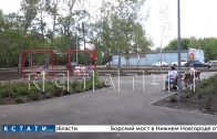 Благоустройство сквера на улице Болотникова близко к завершению