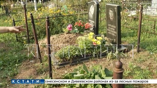 В Богородском районе ограбили мертвых — с кладбища украли ограды