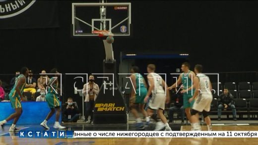 Нижегородские баскетболисты взяли вверх над казахской «Астаной»