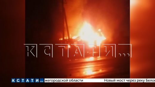 Трое маленьких детей погибли в пожаре в поселке Вознесенское