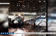 Дорожники, укладывающие асфальт прямо в снег — напали на съемочную группу
