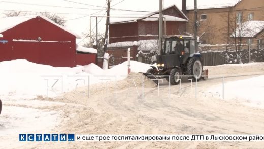 В муниципалитетах области ежедневно проходят рейды по качеству уборки снега