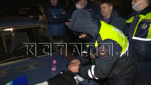 Сотрудники ГИБДД в ходе рейда по борьбе с пьяными водителями задержали 112 нетрезвых водителей