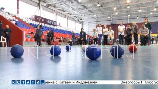 В Нижегородской области прошли соревнования по паралимпийскому виду спорта — боче