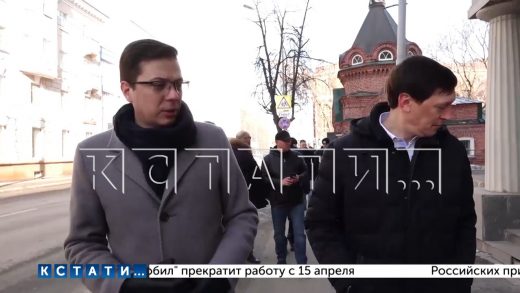 Как пережил зиму центр города проверял сегодня мэр Юрий Шалабаев