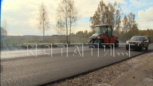 В рамках национального проекта идёт ремонт богородского участка дороги Ряжск — Касимов — Муром