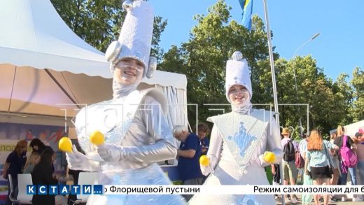 35000 человек приняли участие в фестивале молодежи в Нижнем Новгороде