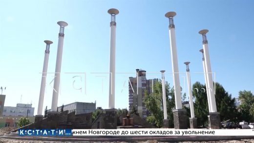 Мэр Нижнего Новгорода проверил сегодня как идут работы по восстановлению площади Жукова