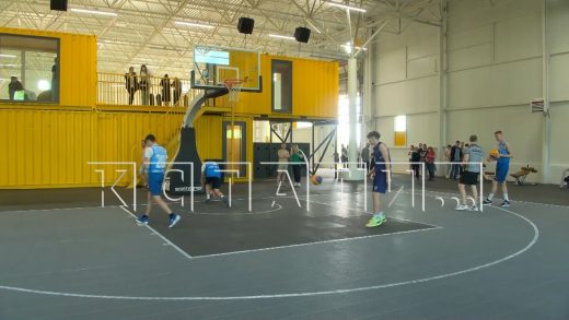 В День защиты детей на Гребном канале открылась новая спортивная площадка