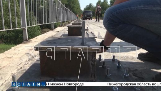 В Ковернинском районе начался ремонт моста через реку Узола