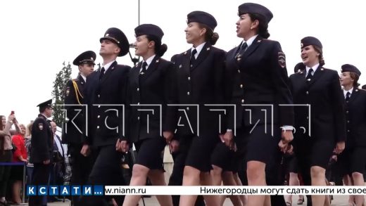 В Нижегородской академии МВД состоялся торжественный выпуск новых сотрудников полиции