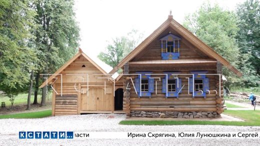 В музее-заповеднике «Щелковский хутор» закончена реконструкция 5 объектов деревянного зодчества