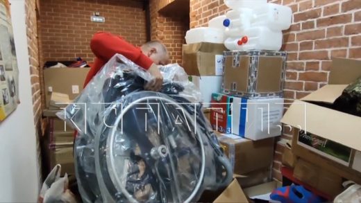 10 тонн гуманитарной помощи отправлено из Нижнего Новгорода на Донбасс