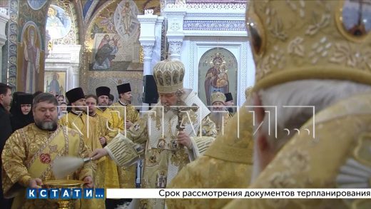 Патриарх Московский и всея Руси освятил Благовещенский собор в Дивееве